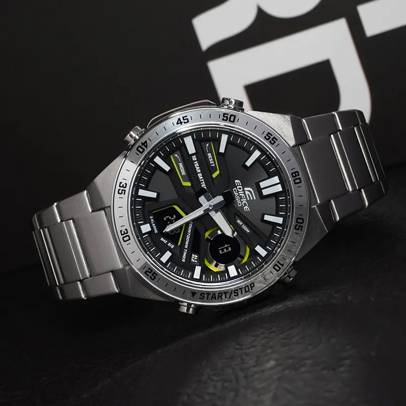 Casio Edifice Back Dial Analog-Digital Men's Watch- EFV-C110D-1A3V